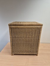 Large Wooden Wicker Laundry