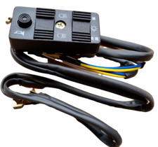 ukscooters VESPA HORN DIPPER LIGHT SWITCH WITH WIRES PX LML T5 PIN TYPE