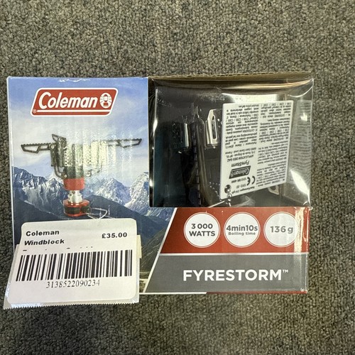 Coleman fyrestorm gas stove - gas,
