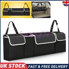 Large Car Boot Organiser Back