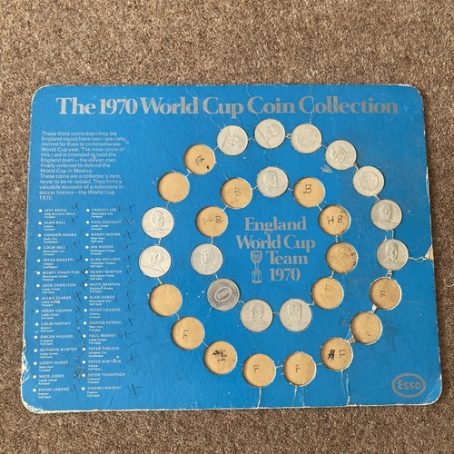 The 1970 world cup - world, coin