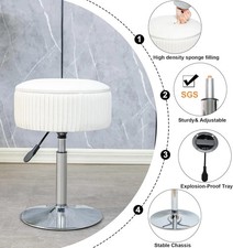 Velvet Vanity Stool for Makeup