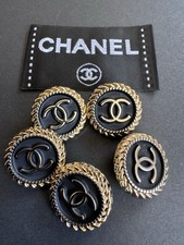 SALE 5 Chanel Shank Buttons