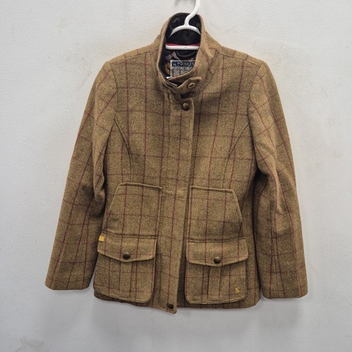Joules fieldcoat brown wool - brown,