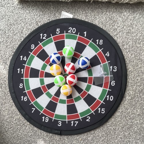 Magnetic dart board target - board,