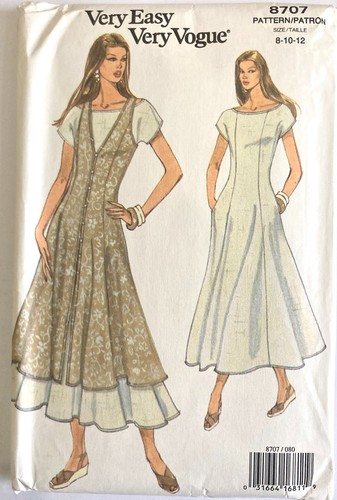 Vogue dress pattern 8707 - vogue,