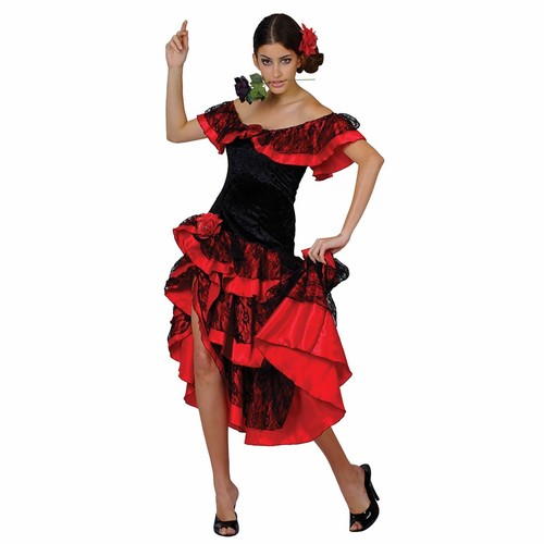 Spanish senorita flamenco - senorita,