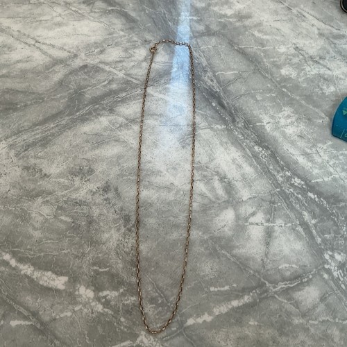 9ct gold belcher chain - gold,