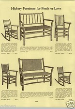 1933 PAPER AD 3 PG Hickory
