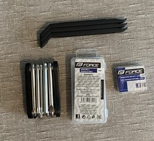 Multi Tool Bicycle Repair Kit compact folding tool 3 tyre levers puncture repair