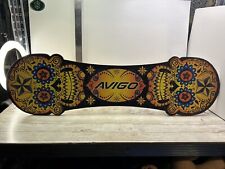 Vintage Day Of The Dead 31” Skateboard By Avigo Skull Candy Design Free Postage