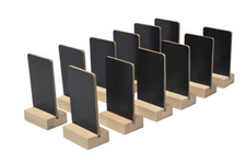 12 x A7 Table Top Blackboard -