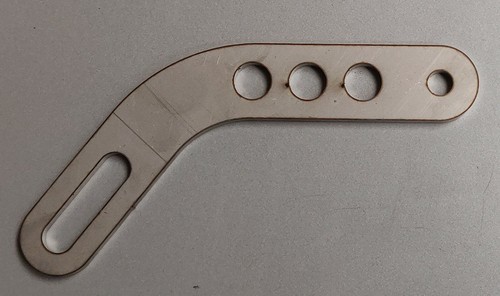 Alternator adjuster bracket - bracket,