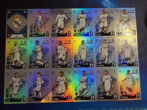 Topps match attax real - match,