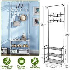 Coat Rack and Shoe Storage