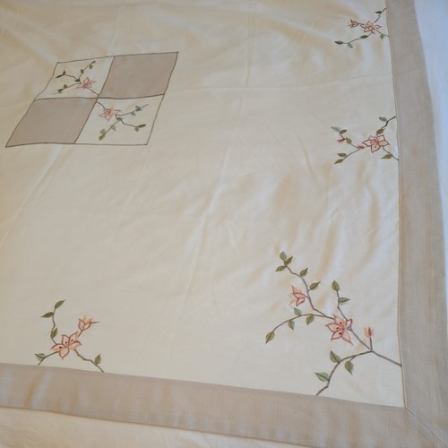 Vintage linen tablecloth