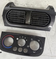 Vauxhall Corsa C Combo Van GREY CENTRE DASH AIR VENT SURROUND TRIM COVER NZX14