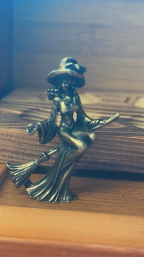 Vintage grass witch talisman - vintage,