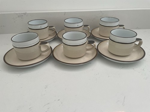 Rare denby madrigal tea - 6, x