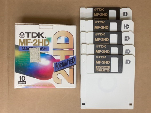 Pack tdk 2hd 3 5 - 5x, mf-2hd