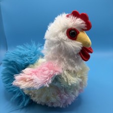 Rooster Chicken Plush Pastel