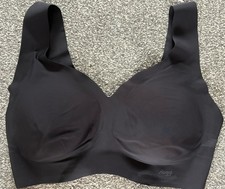 Sloggi Zero Feel Bralette Black Size Large L Wireless Seamless BNWOT