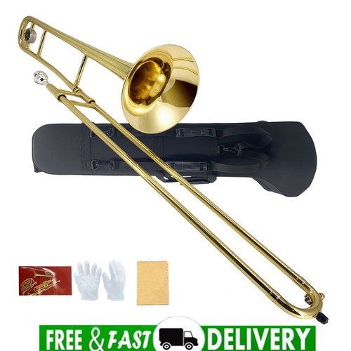 Tenor slide trombone gold - bb,