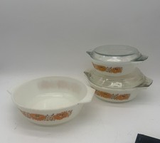 3 x Vintage Pyrex Casserole