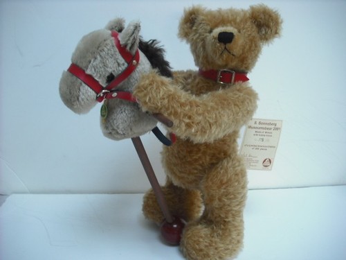 Hermann mohair teddy bear - teddy,