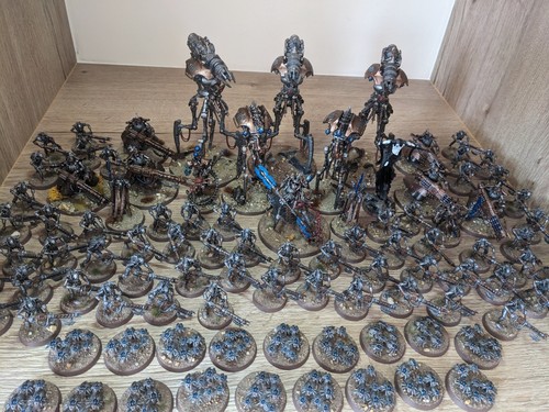 2100pt necrons army painted - necrons,