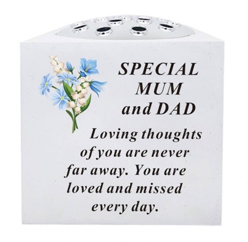 Memorial flower vase - flower, rose