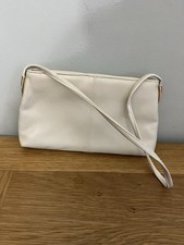 Joanna Hall Cream Clutch Bag