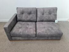 SWOON Berlin LHF Sofa in Manhattan Grey Smart Leaather (S093)