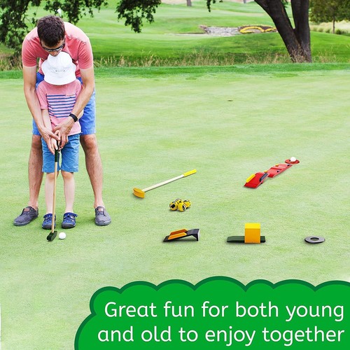 Wooden kids golf set - wooden,