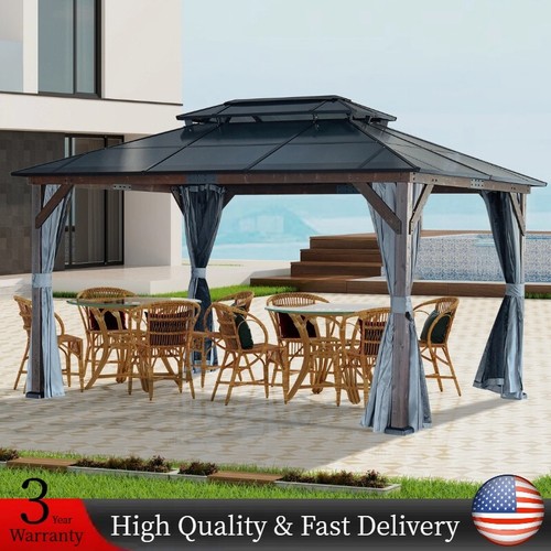 10x13 outdoor hardtop - 10x13, wood