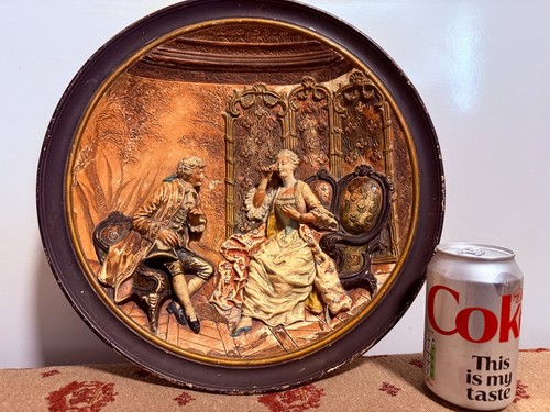 Antique german relief - german, wall