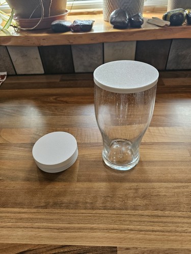 Pint glass cap cover for - cap/cover,