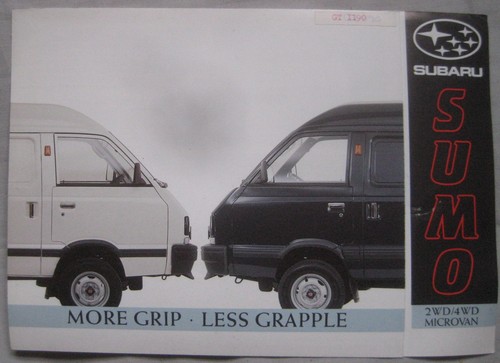 Subaru sumo 2wd 4wd microvan - 2wd,
