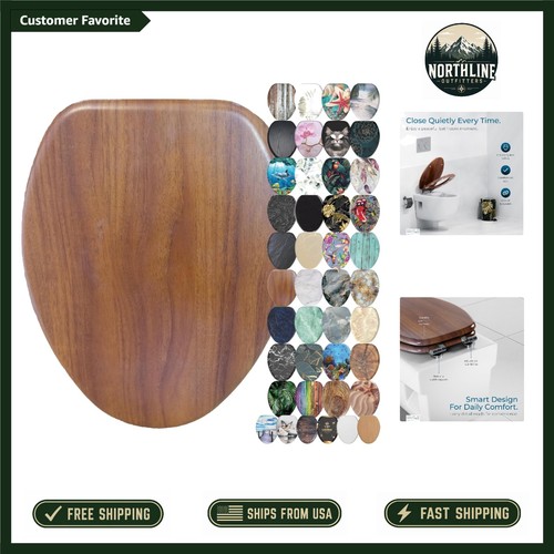 Mahogany decorative toilet - mahogany,