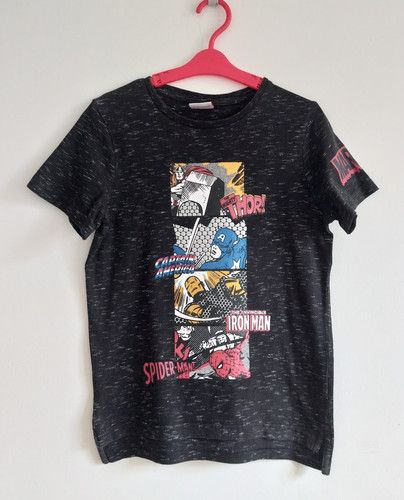 Boys marvel black short - marvel,