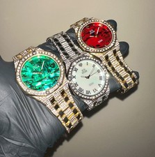 18k Gold/White Gold Marble