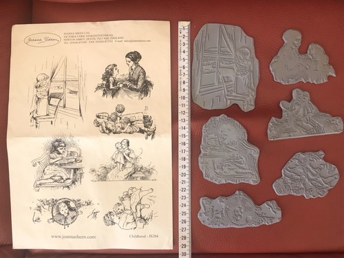 Set victorian rubber stamps - victorian,