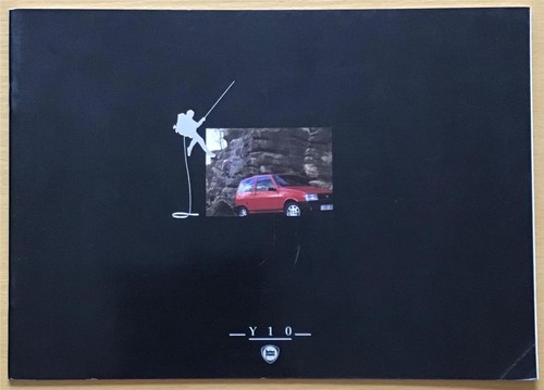 Lancia y10 car sales brochure - lancia,
