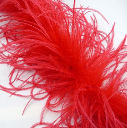 Ostrich feather boa ply - boa, x1m