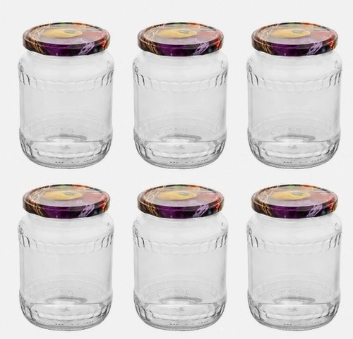 Glass jars 720ml - glass, of