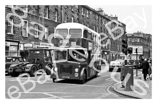 Bus photograph edinburgh - photograph,