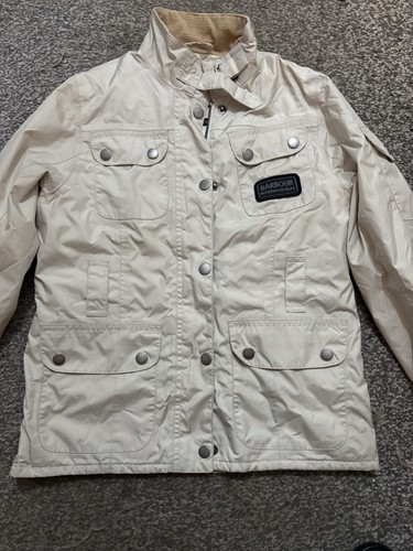 Kids cream barbour quillted - kids,