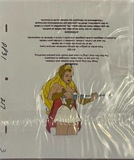 She-Ra Princess of Power Animated Animation Production Cel