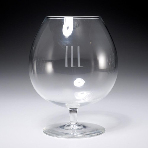 Steuben oversize fishbowl - steuben,