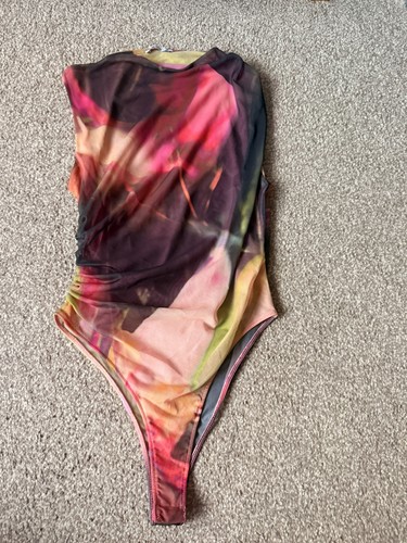 Zara multicoloured mesh sheer - zara,
